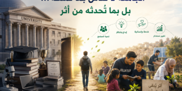 الجامعة لا تُقاس بما تملكه… بل بما تُحدثه من أثر