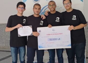 طلاب جامعة السويس يحصدون المركز الأول (مكرر) في هاكثون جامعة دمياط للذكاء الاصطناعي 2026 بمشروع لدعم الثروة الحيوانية