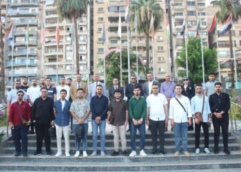 جامعة المنصورة تستقبل وفدًا من جامعة العين العراقية ضمن برنامجها التدريبي الصيفي الدولي