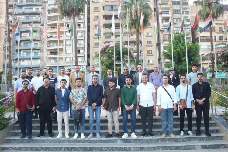 جامعة المنصورة تستقبل وفدًا من جامعة العين العراقية ضمن برنامجها التدريبي الصيفي الدولي