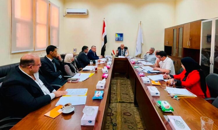 مجلس جامعة الدلتا التكنولوجية يناقش تطوير المنظومة التعليمية ويعزز جهود الجودة والاعتماد