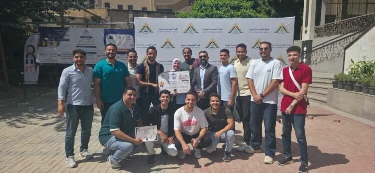 طلاب جامعة المنوفية يحصدون المركز الأول في مسابقة «Innovative Bridge Competition IBC 2026»