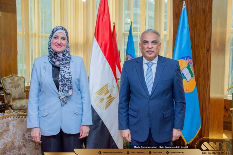 جامعة طنطا ومعهد بحوث الإلكترونيات يبحثان شراكة استراتيجية لتعزيز الابتكار وربط البحث العلمي بالصناعة