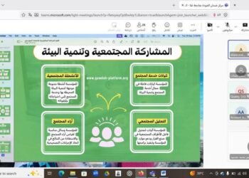 جامعة قنا تواصل تأهيل فرق الجودة لمسارات الاعتماد بتدريب على المشاركة المجتمعية وتنمية البيئة