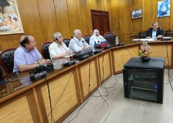 لجنة النزاهة العلمية بجامعة المنوفية تواصل فحص الأبحاث والملفات لترسيخ الأمانة العلمية وتعزيز جودة البحث