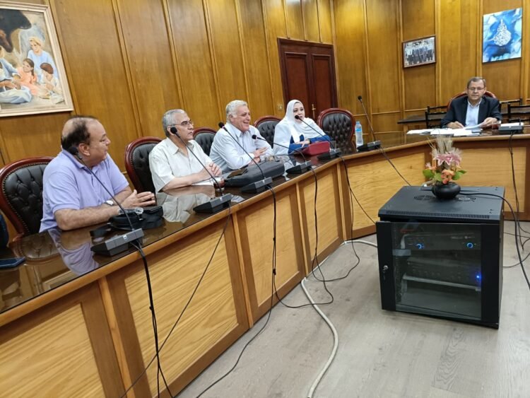 لجنة النزاهة العلمية بجامعة المنوفية تواصل فحص الأبحاث والملفات لترسيخ الأمانة العلمية وتعزيز جودة البحث