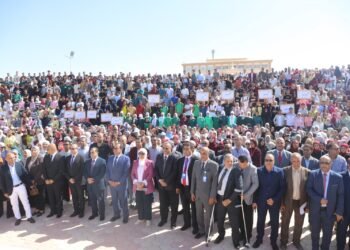 رئيس جامعة قنا يشهد مراسم تحية العلم إيذانًا بانطلاق العام الجامعي الجديد 2026/2027