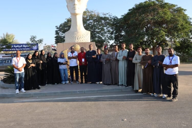 جامعة قنا تشارك في كرنفال أسبوع شباب الجامعات والمعاهد العليا الرابع عشر بالمنيا