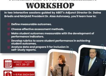 «الهيئة القومية لضمان جودة التعليم والاعتماد» تنظم ورشة دولية بالتعاون مع ABET حول أساسيات تقييم البرامج الأكاديمية