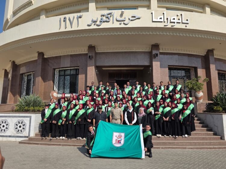جامعة القاهرة تنظم زيارة تثقيفية لطلابها إلى بانوراما حرب أكتوبر لتعزيز الوعي بتاريخ النصر
